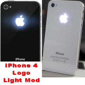 iPhone 4 Glowing Logo Light Mod - Latest iPhone 4 Gadget !!!