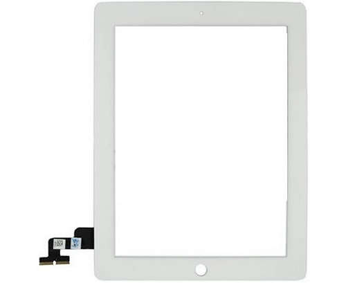 iPad 2 - iPad II Digitizer Glass - Touch panel + Free Adhesive - WHITE
