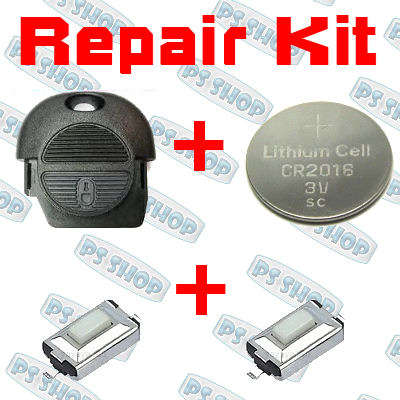 Nissan X-Trail - Almera 2 Button FOB Remote Repair Kit