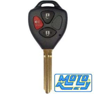 Toyota 3 Button Replacement key Casing for Fortuner / Hilux