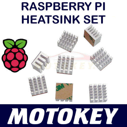 Raspberry Pi Heatsink Cooler Set - 3 pcs 15mmX15mm