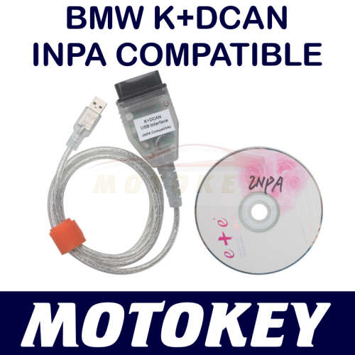 BMW INPA - USB K+DCAN - INPA COMPATIBLE - Inlcuding Software