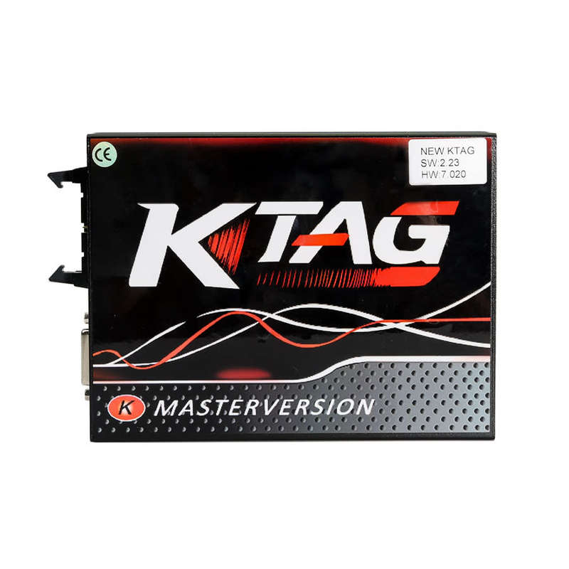 V7.020 KTAG EU Online Version Firmware V2.25 K-TAG Master with Red PCB No Tokens Limitation - 4 LED