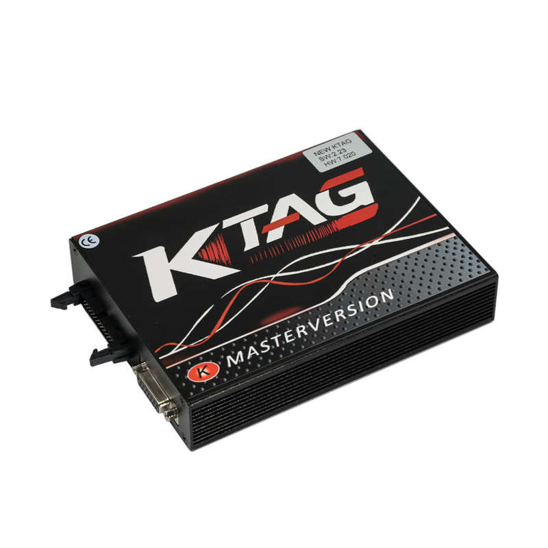 V7.020 KTAG EU Online Version Firmware V2.25 K-TAG Master with Red PCB No Tokens Limitation - 4 LED