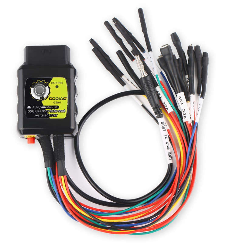 GODIAG GT105 ECU IMMO Kit Plus GT107 DSG Gearbox Data Read/Write Adapter for DQ250, DQ200, VL381, VL