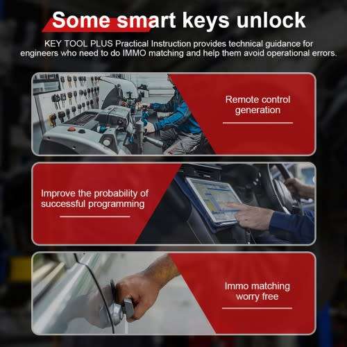 GODIAG Key Tool Plus Practical Instruction 1&2 Two Books - Auto Locksmith Course