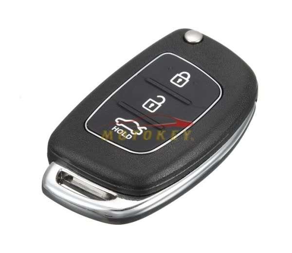 Hyundai 3 Button Flip Key Casing