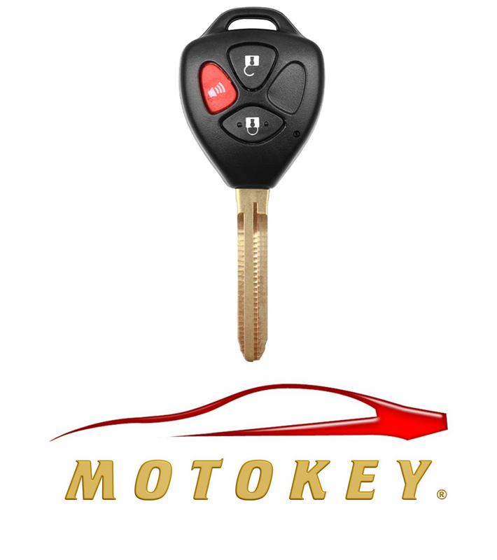 Toyota Hilux / Fortuner / Quantum 3 Button Key Case