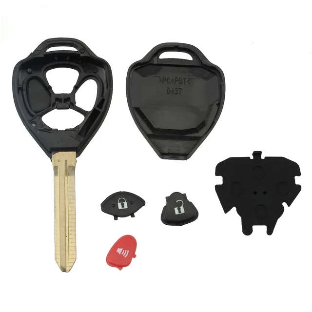 Toyota Hilux / Fortuner / Quantum 3 Button Key Case