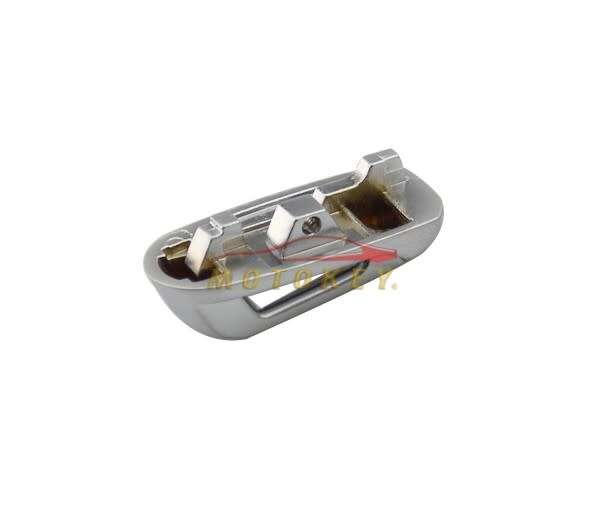 VW Golf 7 / Polo Tsi MK7 - 3 Button Key Case Semi Chrome - HU162 Blade