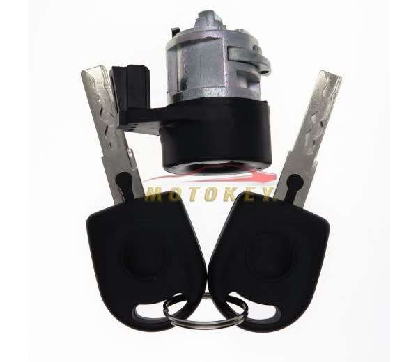 VW Ignition Barrel + 1 Keys HU66