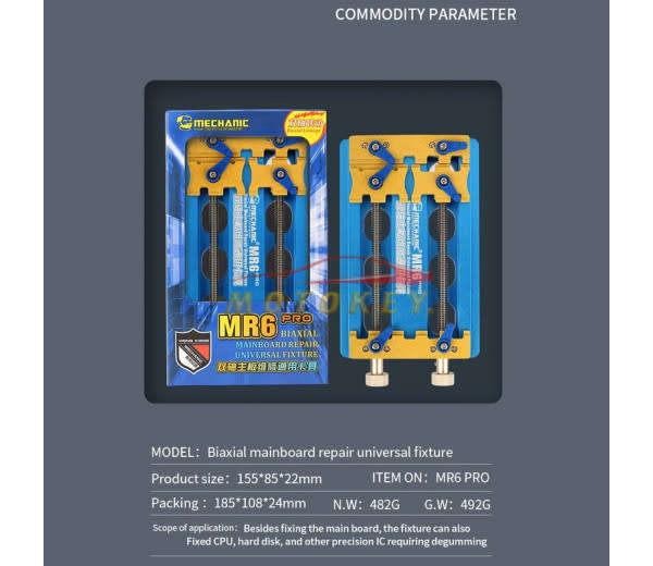 Mechanic MR6 Pro PCB Holder Bi-Axial Frame