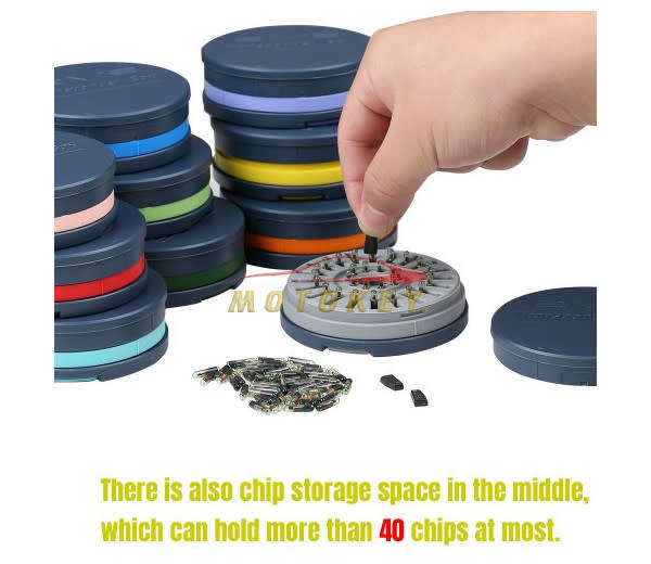 2M2 Transponder Chip Storage Box 1pc