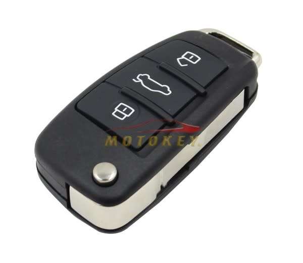 AUDI B7 - 3 Button Remote Key Case New Type A4