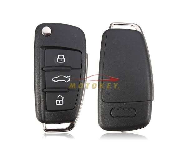 AUDI B7 - 3 Button Remote Key Case New Type A4