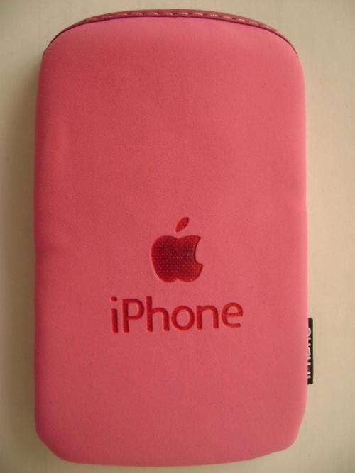 Iphone 2G / 3G / 3Gs Soft Touch Pouch - PINK