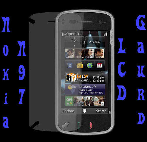 Nokia N97 Clear Screen Protector - Free postage