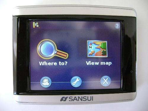 Sansui 7355BT GPS with 2009 Garmin Maps & Bluetooth