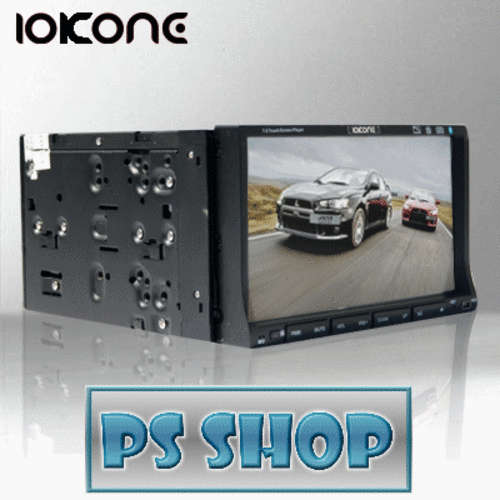 7" Touchscreen Double Din TV + Radio + DVD + GPS + Bluetooth - BRAND NEW