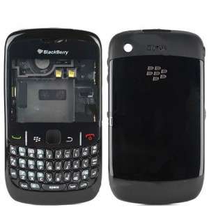 Blackberry Curve 8520 Black Housing Complete with speaker and contacts
