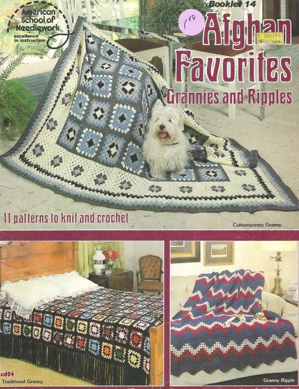 ASN - 14 -  Afghan Favorites Grannies and Ripples
