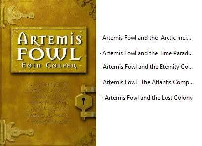 Artemis Fowl