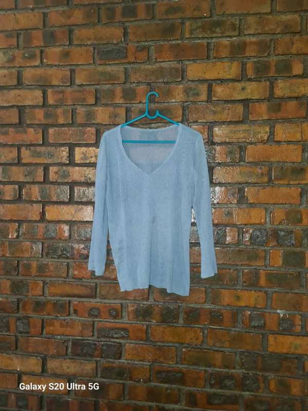 L mesh top blue (as new)