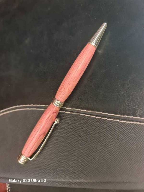 Hand made wooden pen Rosewood