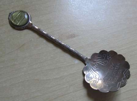 Elegant antique spoon - NASA Kennedy Space Centre, Florida