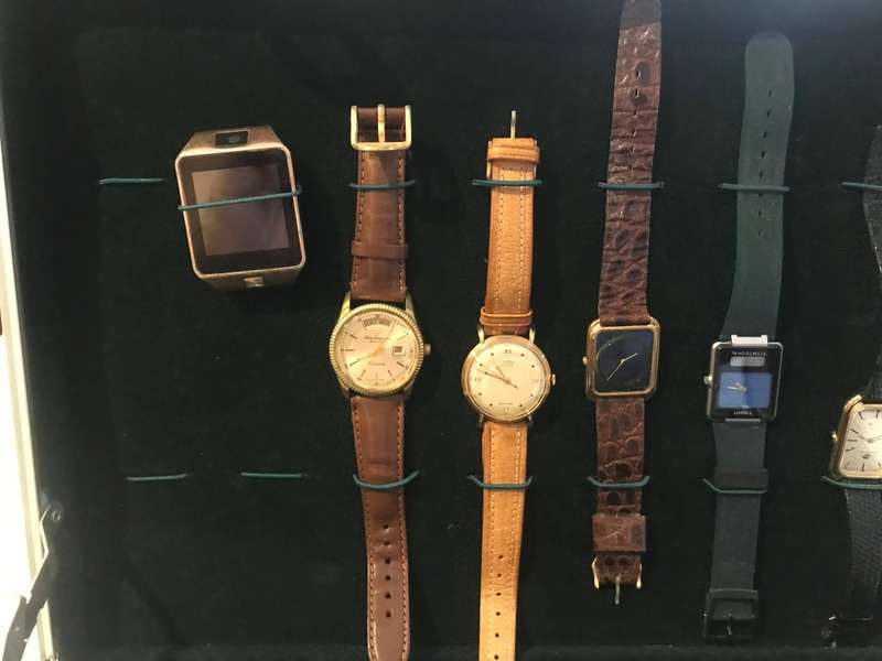 Case With Assorted Watches