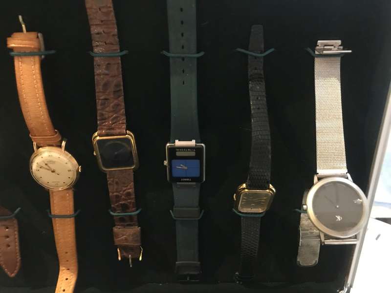 Case With Assorted Watches