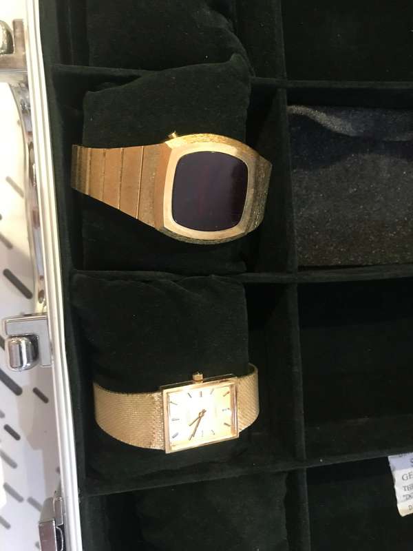 Case With Assorted Watches