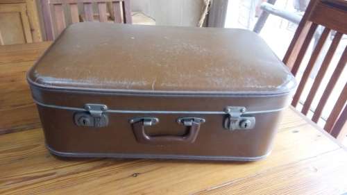 Brown Vintage Suitcase