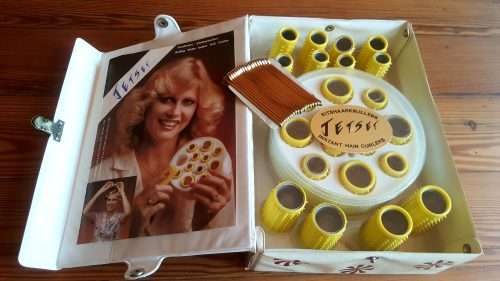 Vintage Jetset Hair Curlers 80s