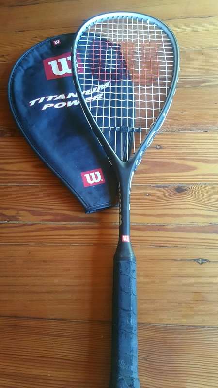 Wilson Ti Power Squash Racket