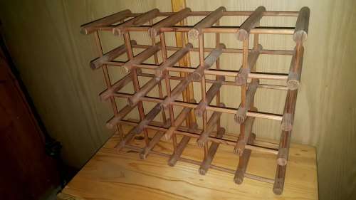 Wine Rack Takes 20 Bottles