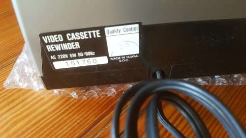VHS Cassette Rewinder
