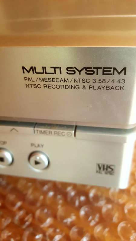 Panasonic Vcr (no remote)