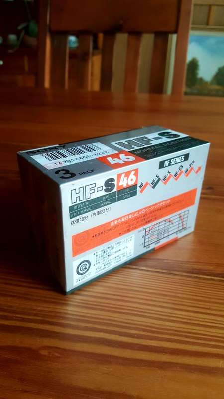 Vintage Sony Cassettes 3 Pack (sealed)