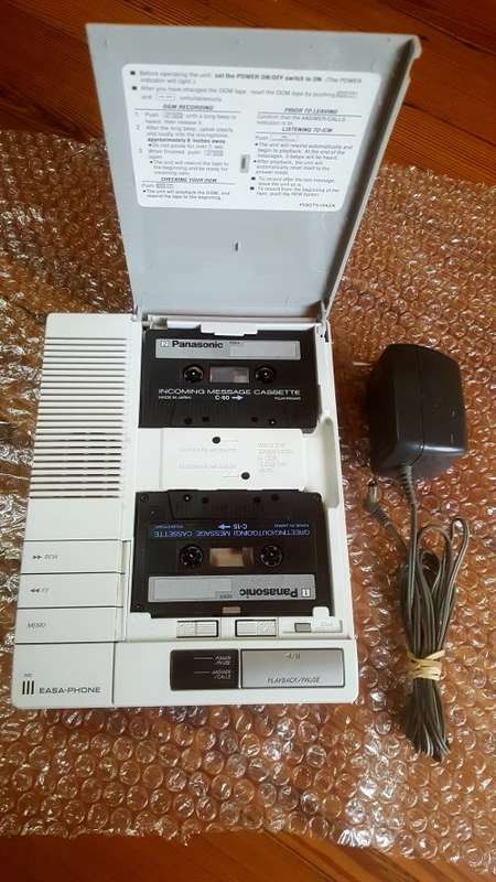 Vintage Panasonic Answering Machine (SALE MUST GO ITEM !!!)