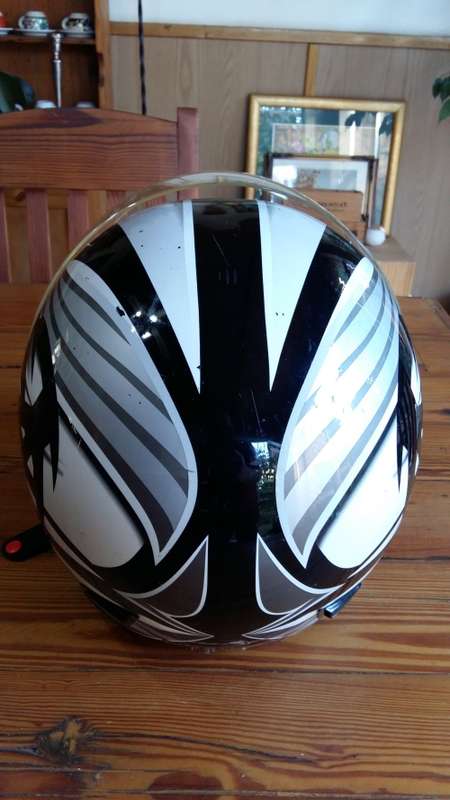 Nitro Motorcycle Helmet (size large)