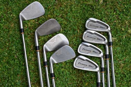 Powerbilt Golf Clubs With Bag Sale Item