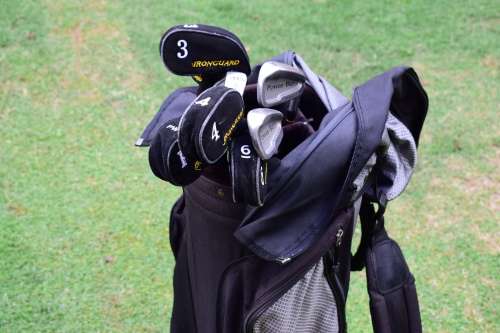 Powerbilt Golf Clubs With Bag Sale Item