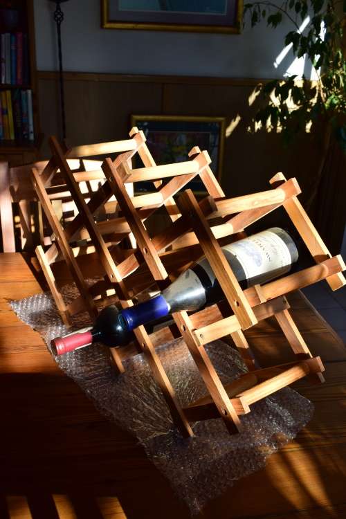 Wine Rack Foldable