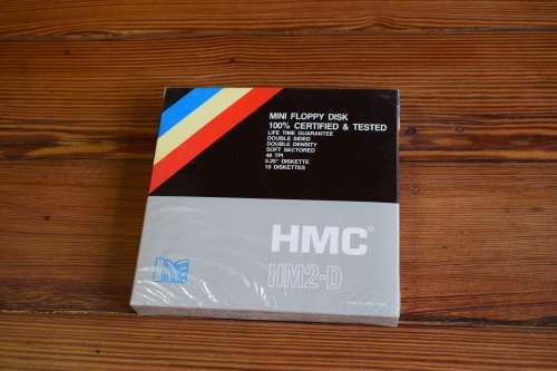 Vintage 5.25 Floppy Disks New In Box Sealed