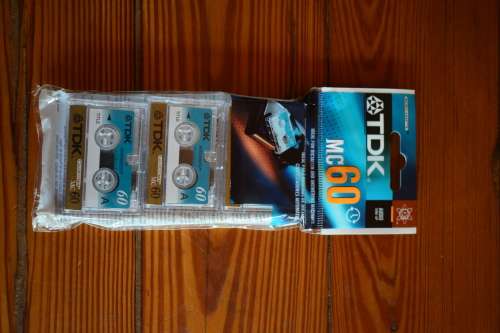 TDK Micro Audio Cassettes 3 Pack (new)