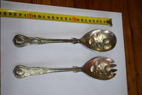 Silver Plated Serving Spoons