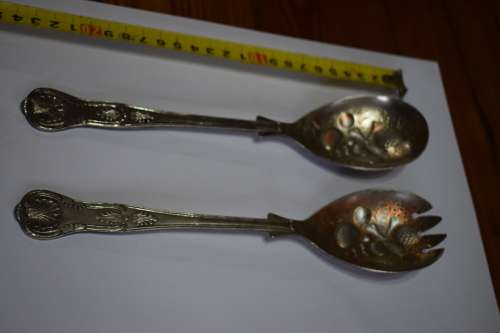 Silver Plated Serving Spoons