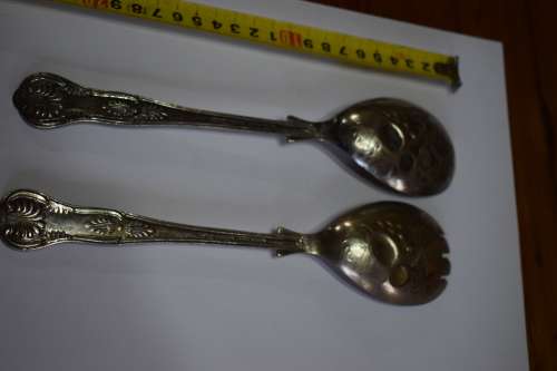 Silver Plated Serving Spoons