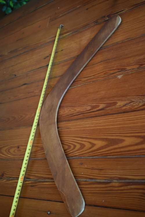 Boomerang  Hand Painted